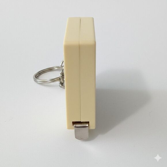 Vintage Federated Auto Parts Keychain Tape Measure 3ft Truck Key Ring Promo Ad - Picture 9 of 10